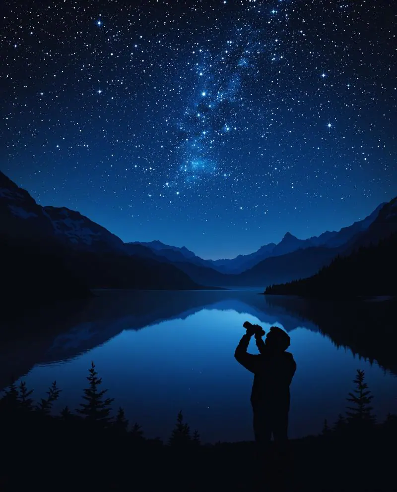 Stargazing binoculars and outdoor optics
